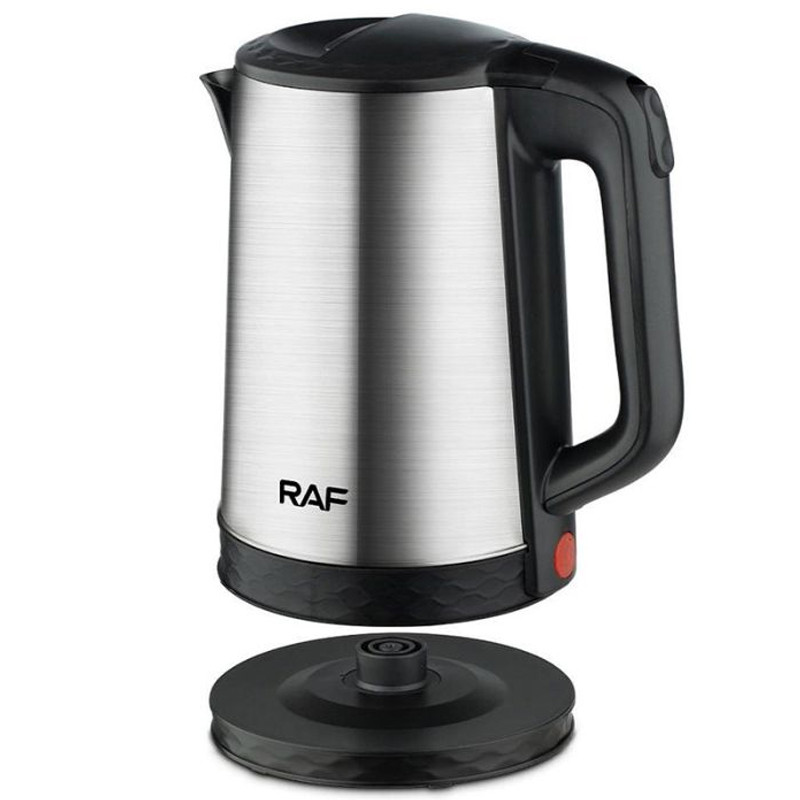 Bouilloire Électrique Sans Fil RAF R-7928 1800W Inox en Tunisie Bouilloire Électrique Sans Fil RAF R-7928 1800W Inox en Tunisie