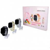 Coffret Montre Connectée 8en1 A59 Plus Beige