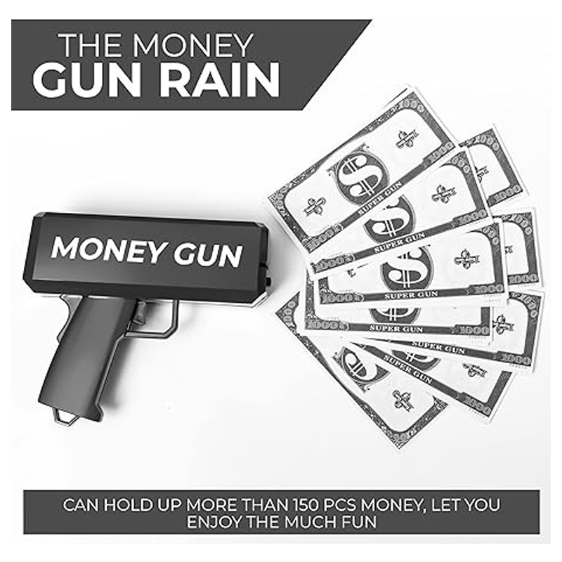 Pistolet à Billets Noir en Tunisie