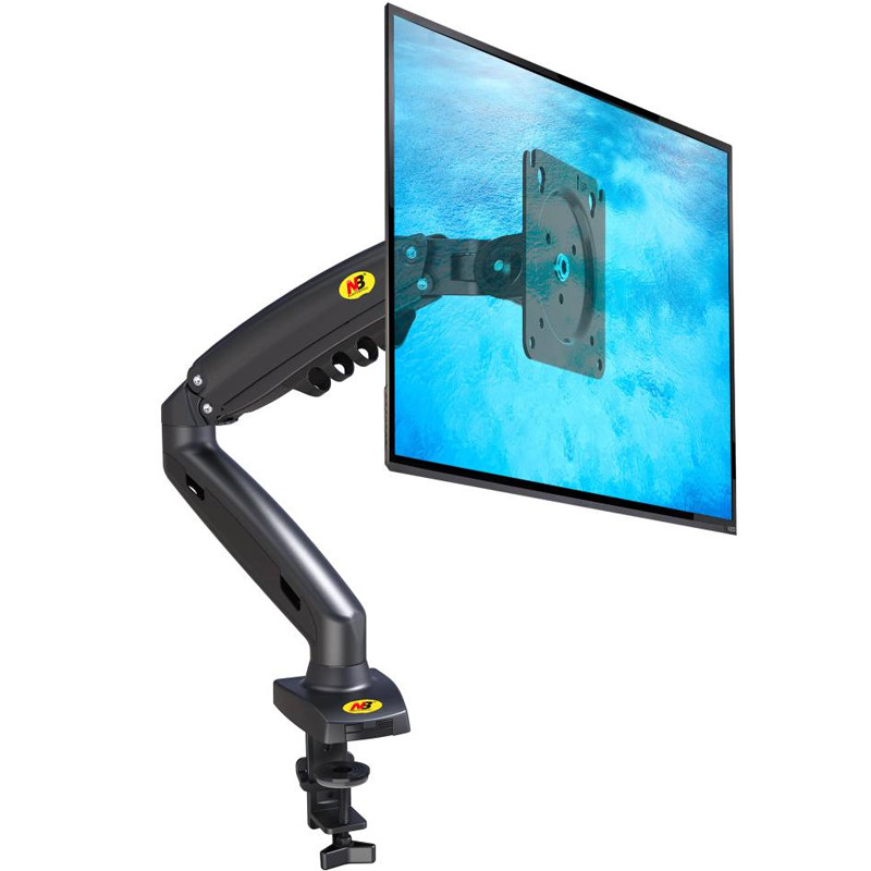 Support de Bureau Avec Ressort F80 Pour Ecrans LCD 17″- 30″ Noir en Tunisie Support de Bureau Avec Ressort F80 Pour Ecrans LCD 17″- 30″ Noir en Tunisie