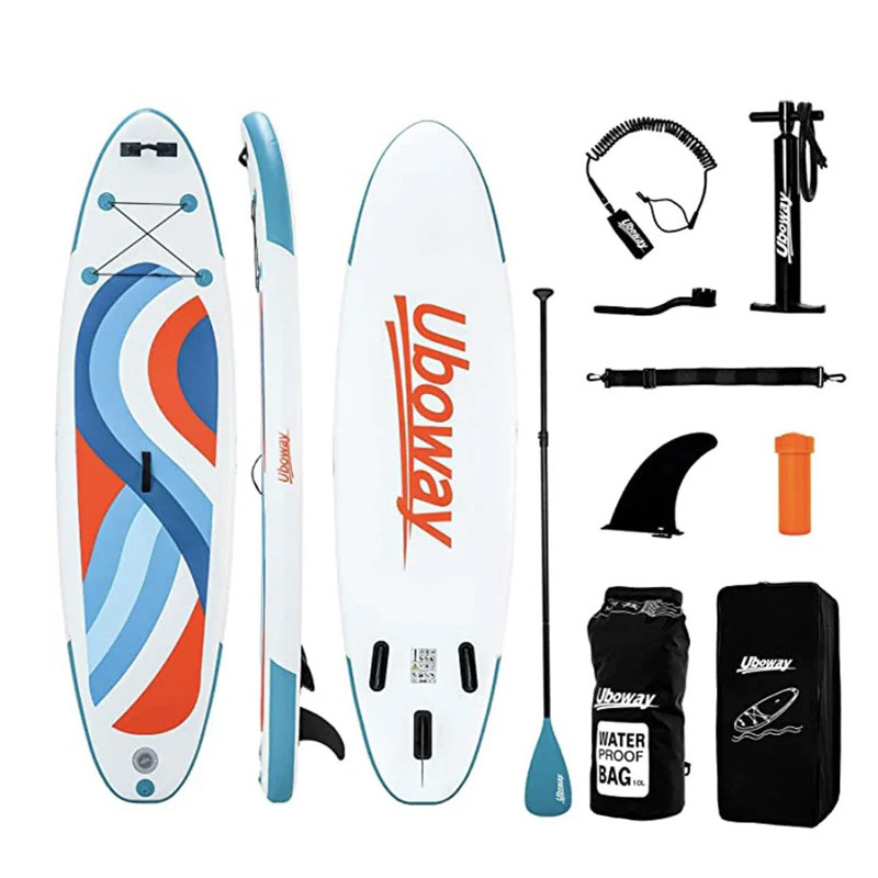 Planche Paddle Uboway Wood Fish 10 Pieds Colorée En Tunisie