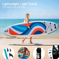 Planche Paddle Uboway Wood Fish 10 Pieds Colorée En Tunisie