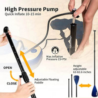 Planche Paddle Uboway Wood Fish 10 Pieds Colorée En Tunisie