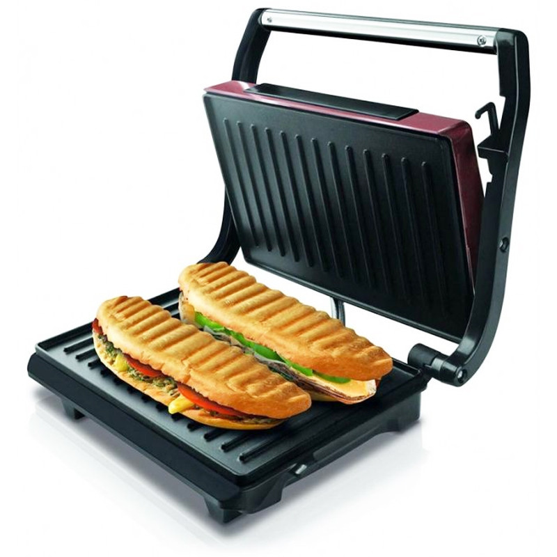 Appareil À Panini Taurus Toast & Go 700W Rouge en Tunisie