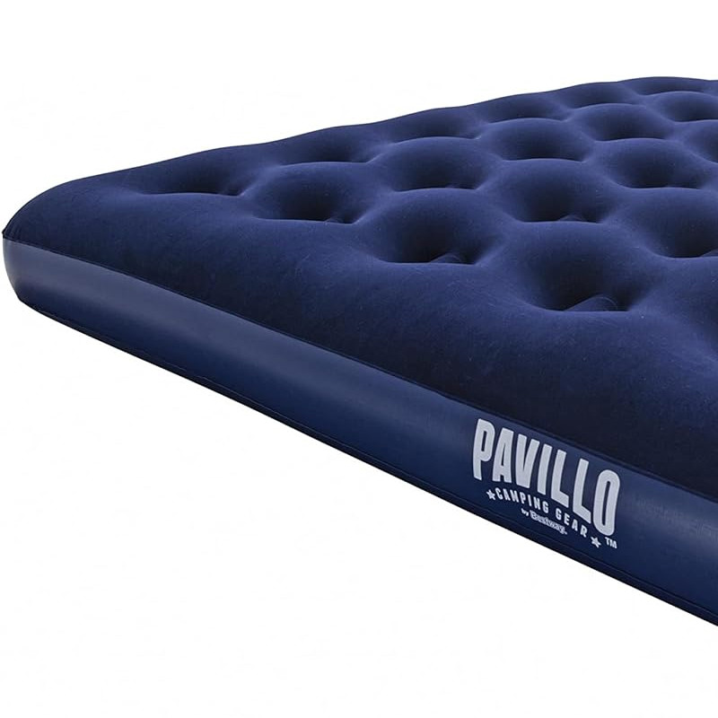 Matelas Gonflable BestWay 67374 2 Places avec Pompe et 2 Oreiller Bleu en Tunisie
