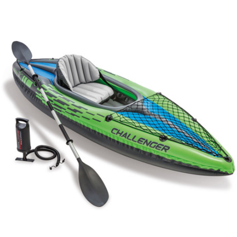 Kayak Gonflable Intex Challenger K1 3 Pour 1 Personne Vert En Tunisie Kayak Gonflable Intex Challenger K1 3 Pour 1 Personne Vert En Tunisie