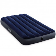 Matelas Gonflable Intex Classic Downy Large 1 personne Bleu en Tunisie