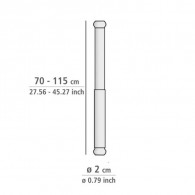 Barre De Douche Télescopique Wenko 70-115 cm Blanc en Tunisie Barre De Douche Télescopique Wenko 70-115 cm Blanc en Tunisie