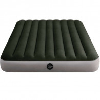 Matelas Gonflable Intex Prestige Downy Large 2 personnes avec gonfleur inclus Gris en Tunisie