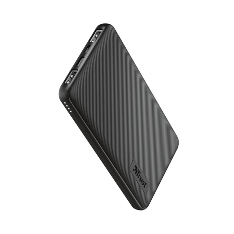 Power Bank Trust 10000 mAh 15W Noir En Tunisie Power Bank Trust 10000 mAh 15W Noir En Tunisie