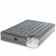 Matelas Gonflable Intex Prestige Mid Rise Flex Pump 2 personnes Gris en Tunisie Matelas Gonflable Intex Prestige Mid Rise Flex Pump 2 personnes Gris en Tunisie