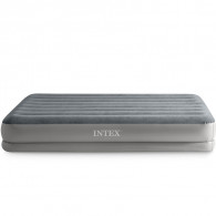 Matelas Gonflable Intex Prestige Mid Rise Flex Pump 2 personnes Gris en Tunisie Matelas Gonflable Intex Prestige Mid Rise Flex Pump 2 personnes Gris en Tunisie