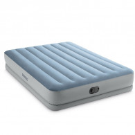 Lit Gonflable Intex Raised Comfort USB 2 personnes Bleu en Tunisie Lit Gonflable Intex Raised Comfort USB 2 personnes Bleu en Tunisie