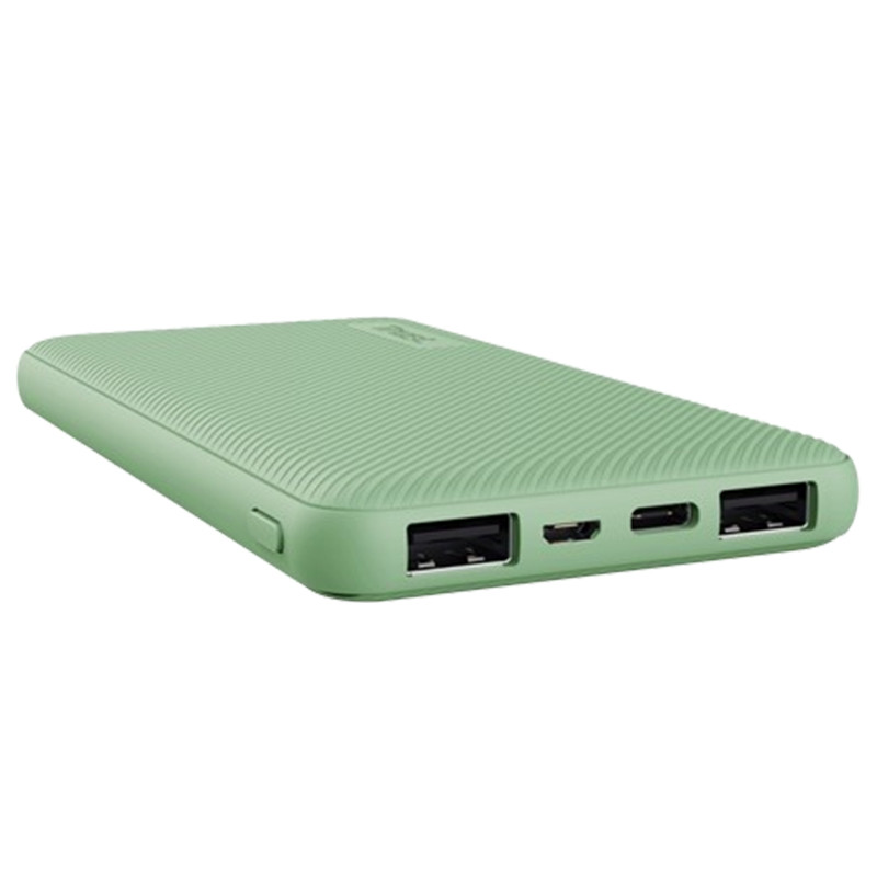 Power Bank Trust 10000 mAh 15W Vert En Tunisie