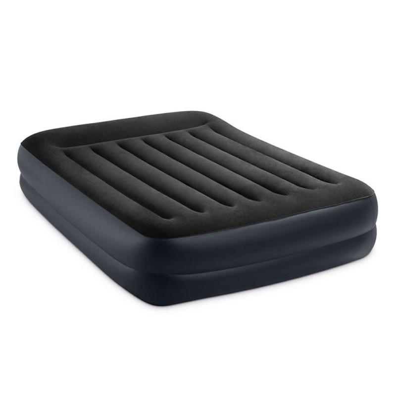 Lit Gonflable Intex Pillow Rest Raised 2 personnes Noir en Tunisie Lit Gonflable Intex Pillow Rest Raised 2 personnes Noir en Tunisie