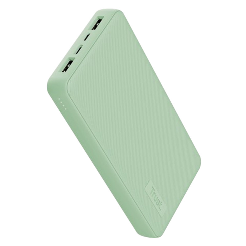 Power Bank Trust 20000 mAh 15W Vert En Tunisie Power Bank Trust 20000 mAh 15W Vert En Tunisie