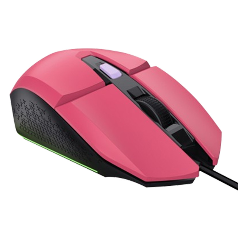Souris Gamer Trust GXT 109 Felox Rétroéclairée Rose En Tunisie