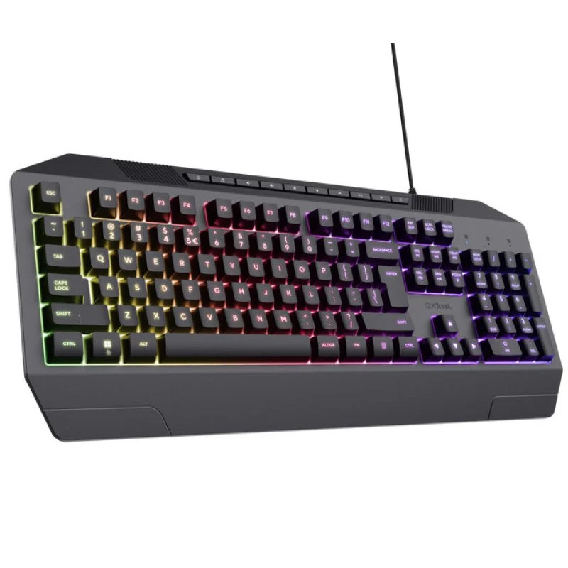 Clavier Gamer Trust GXT-836 Starfish RGB Noir en Tunisie