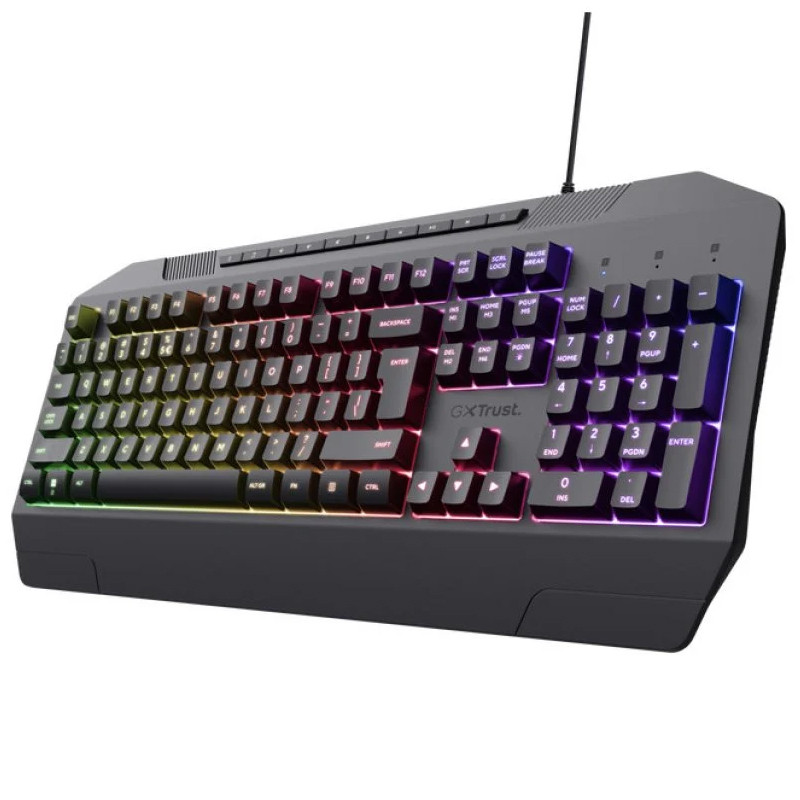 Clavier Gamer Trust GXT-836 Starfish RGB Noir en Tunisie