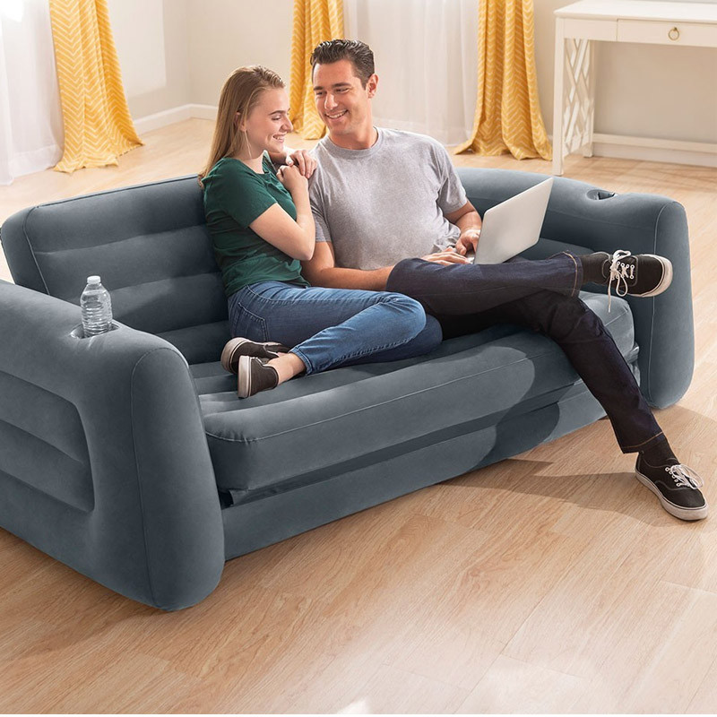 Canapé Lit Gonflable Intex Gris En Tunisie
