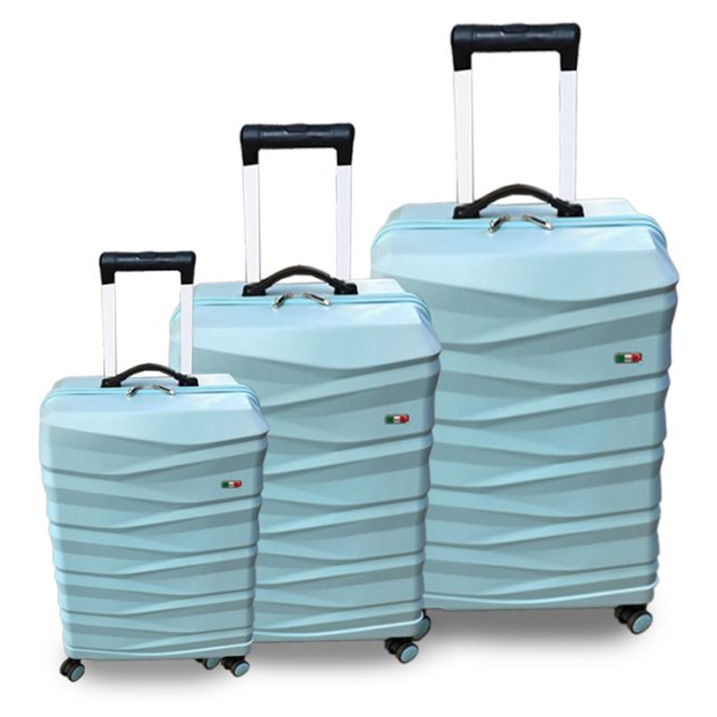 Set De 3 Valises Franko ABS Bleu Ciel en Tunisie