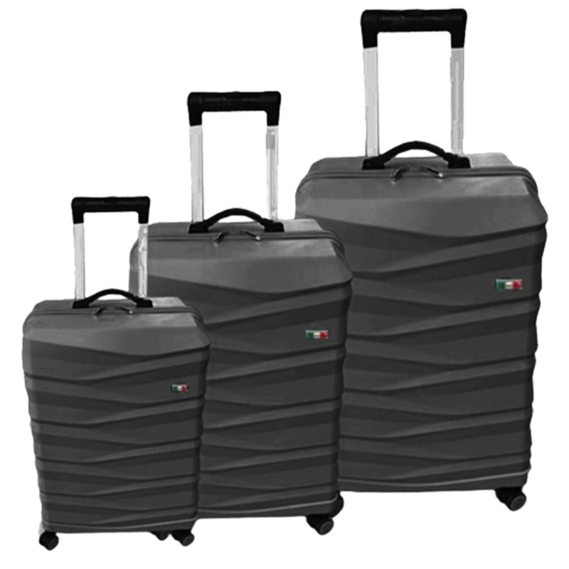 Set De 3 Valises Franko ABS Noir en Tunisie