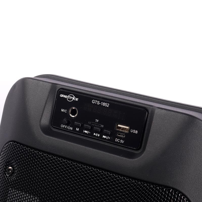Haut Parleur Bluetooth GTS1852 avec Microphone Noir en Tunisie