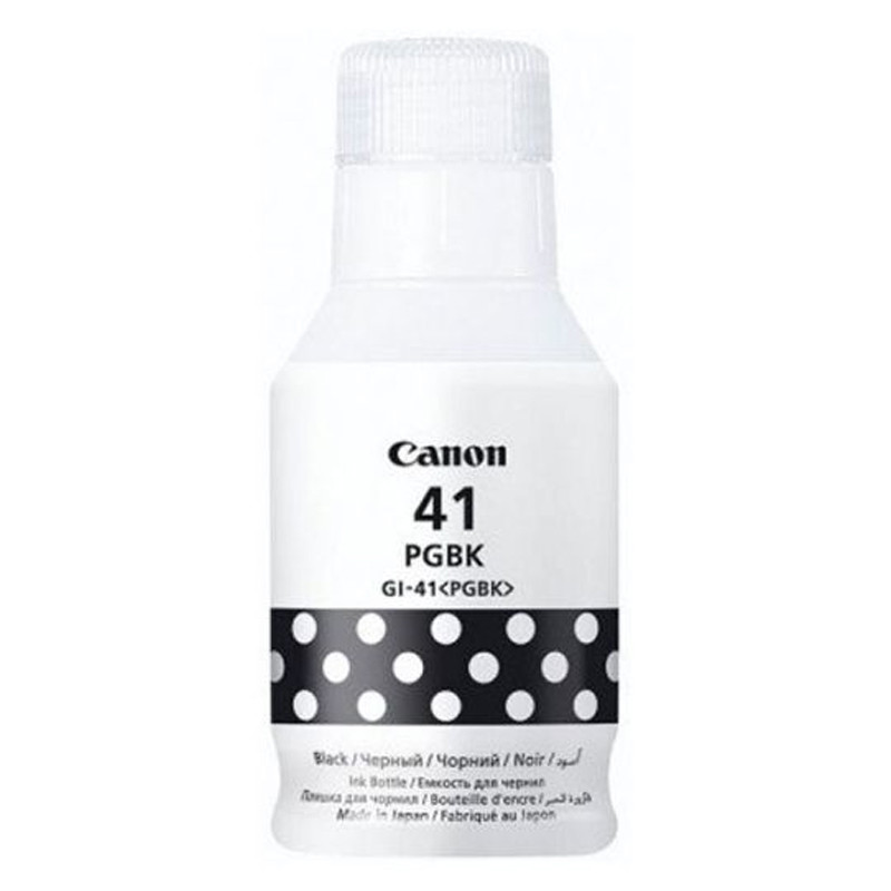 Bouteille D'encre Canon Originale GI-41 Noir en Tunisie