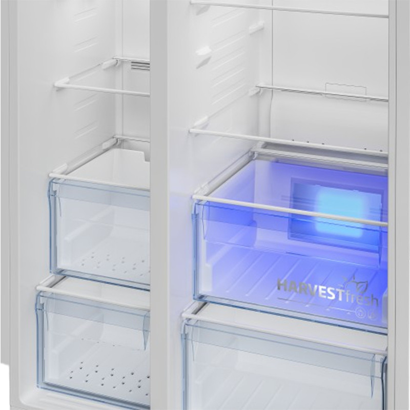Réfrigérateur Side by Side Beko RGNE2635SX 635L Inverter Silver En Tunisie