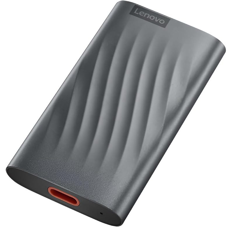 Disque Dur SSD Externe Lenovo PS6 1To Gris en Tunisie