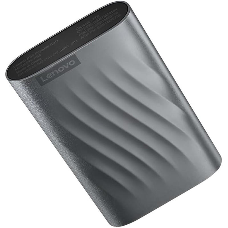 Disque Dur SSD Externe Lenovo PS6 1To Gris en Tunisie