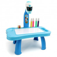 Table De Dessin Avec Pied + Projecteur Et Accessoires Bleu en Tunisie Table De Dessin Avec Pied + Projecteur Et Accessoires Bleu en Tunisie