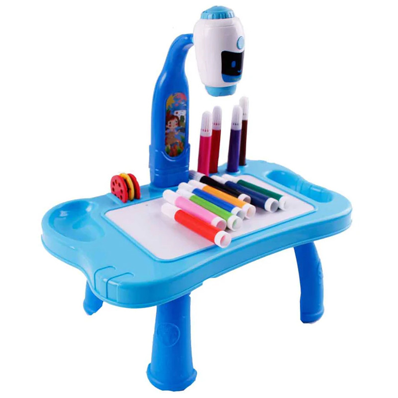 Table de Projecteur de Dessin Bleu