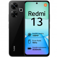 Smartphone Xiaomi Redmi 13 6Go 128Go Noir en Tunisie Smartphone Xiaomi Redmi 13 6Go 128Go Noir en Tunisie