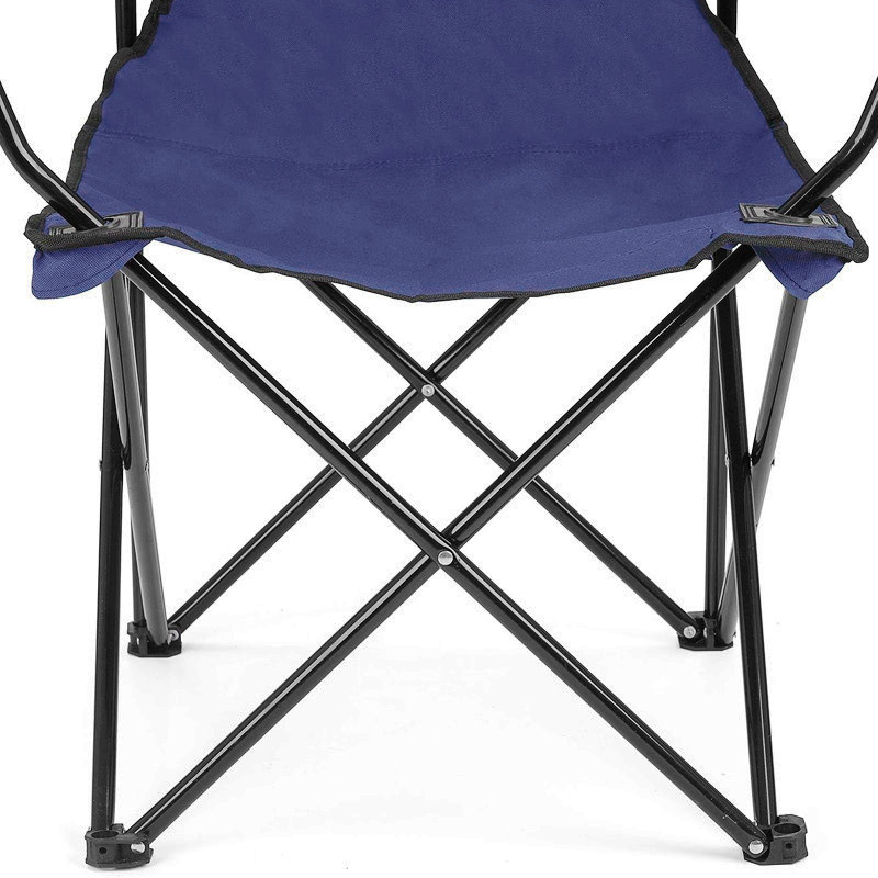 Chaise De Jardin Pliable Bleu Foncé en Tunisie