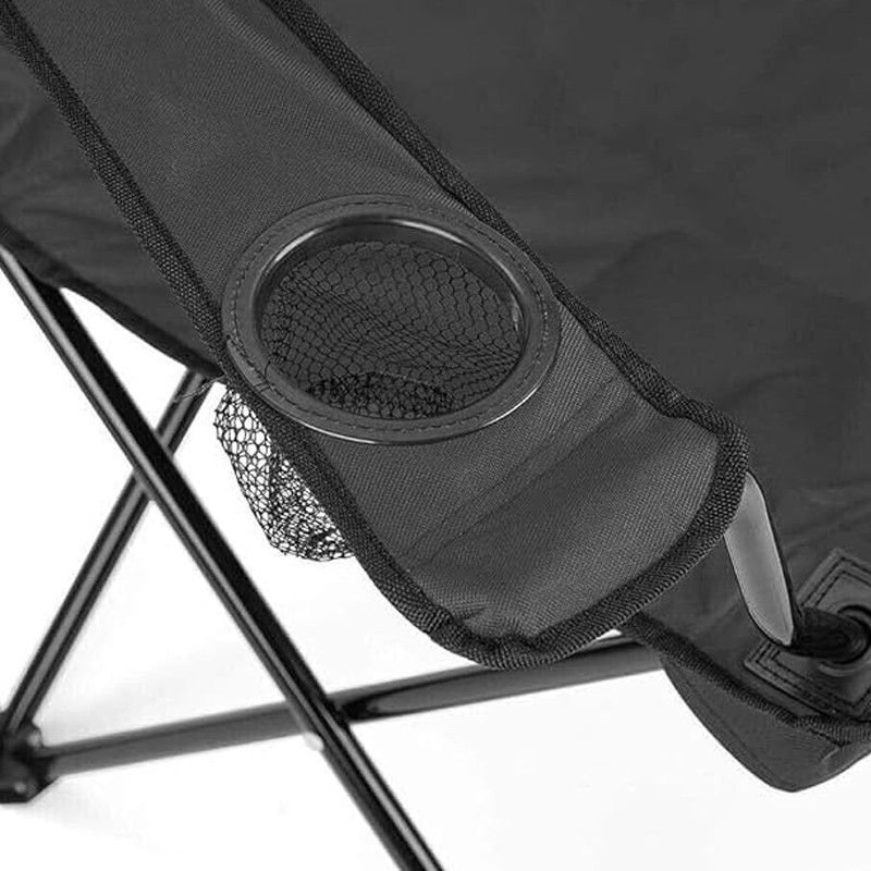 Chaise De Jardin Pliable Noir en Tunisie