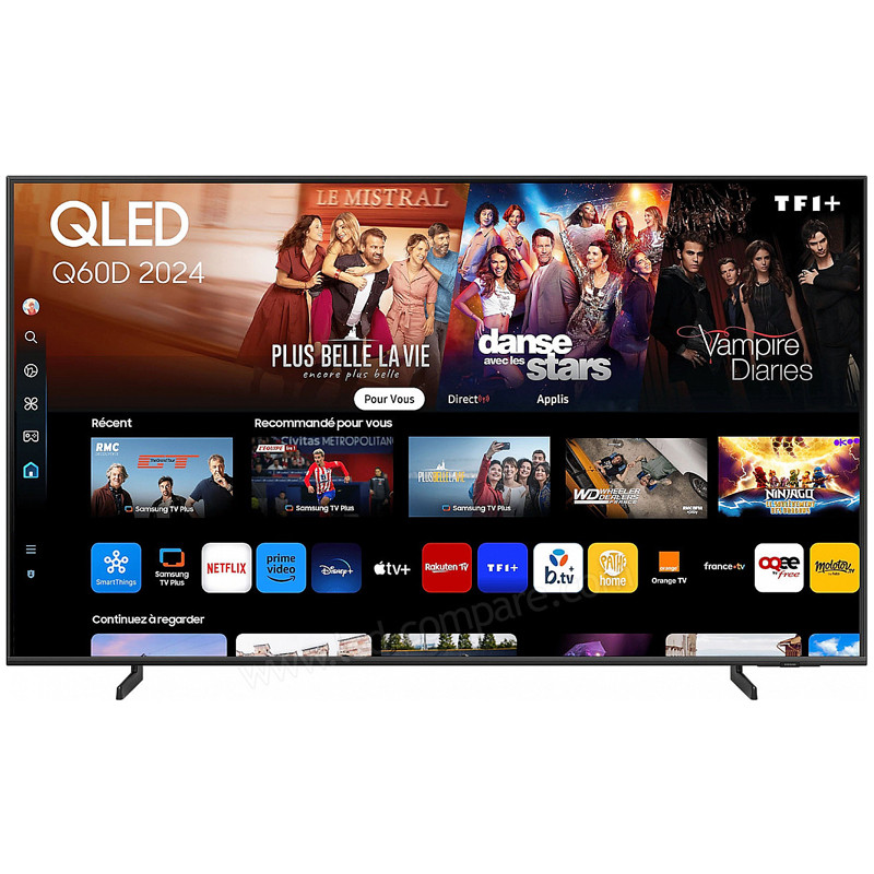 TV Led Samsung Q60DAU 85" 4K QLED Smart Noir en Tunisie