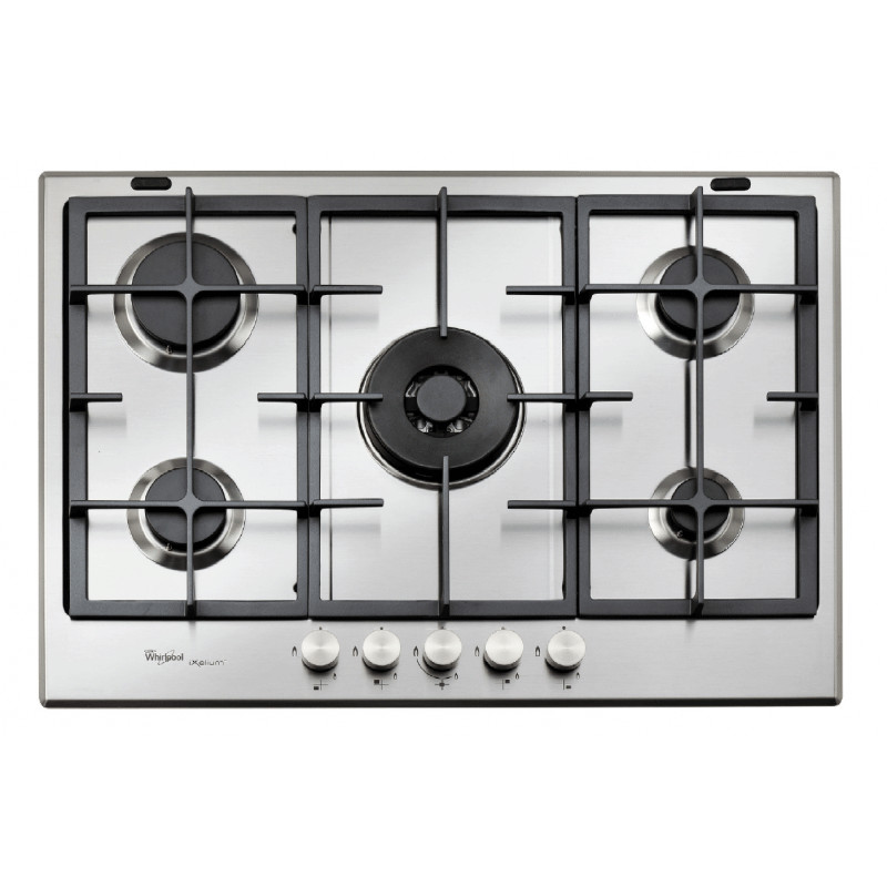 Plaque de Cuisson Electrique Whirlpool GMA7522IXL 5 Feux 75Cm Inox en Tunisie