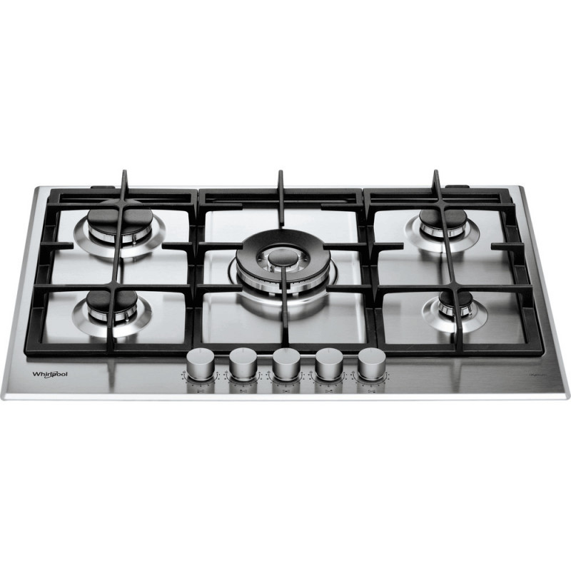 Plaque de Cuisson Electrique Whirlpool GMA7522IXL 5 Feux 75Cm Inox en Tunisie