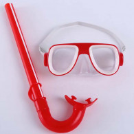 Kit Plongée Masque Et Tuba Rouge en Tunisie