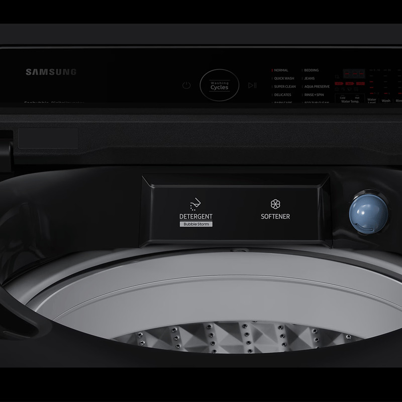 Machine à Laver Top Inverter Samsung WA19CG5745BDFA 19Kg Noir en Tunisie