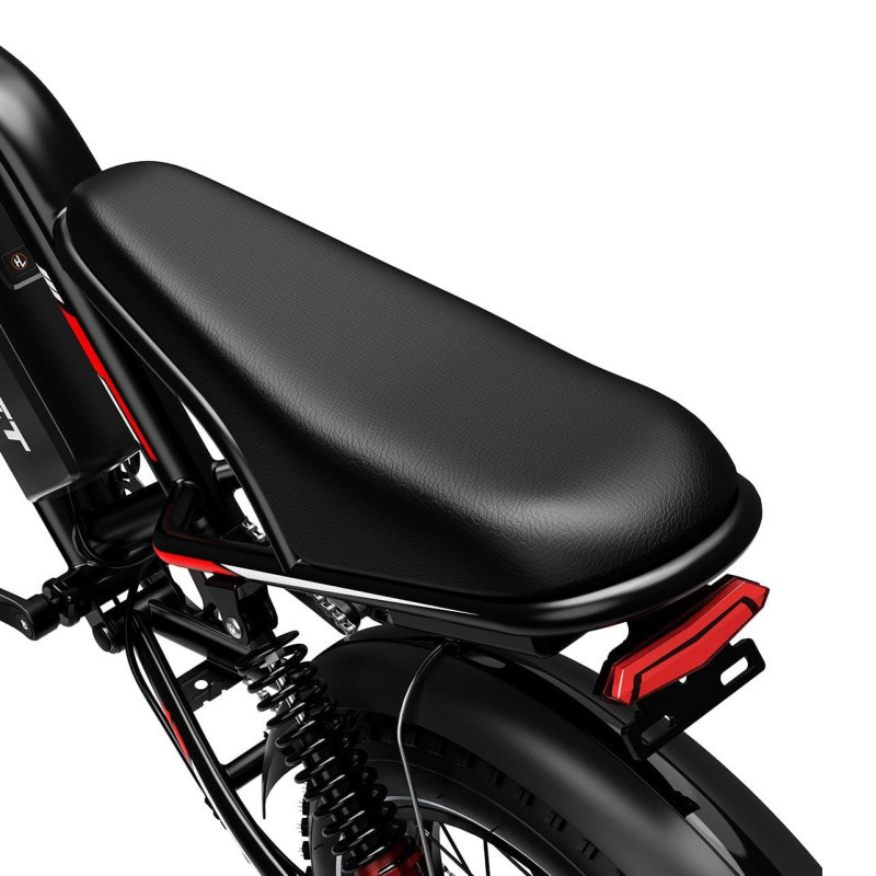 Bicyclette Electrique Ecoride ER2 500W Noir en Tunisie