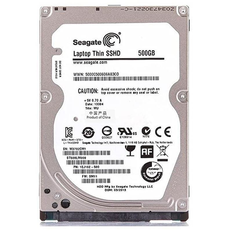 Disque Dur Seagate HDD 500 Go 2.5" Sata En Tunisie