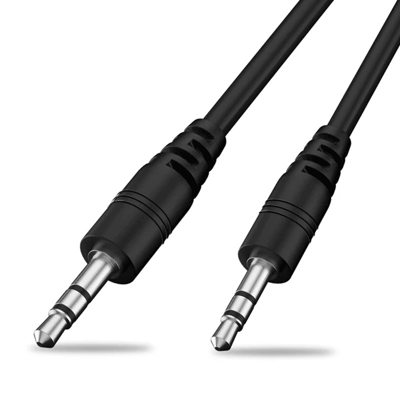 Câble Audio Jack 3,5 Mm Vers 2x6,5 Mm - 5 Mètres, Qualité Professionnelle, Noir - 3