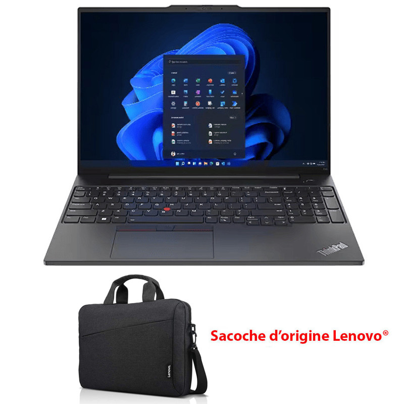 Pc Portable Lenovo ThinkPad E16 Gen1 i7 13Gén 16Go 512Go SSD Noir en Tunisie Pc Portable Lenovo ThinkPad E16 Gen1 i7 13Gén 16Go 512Go SSD Noir en Tunisie