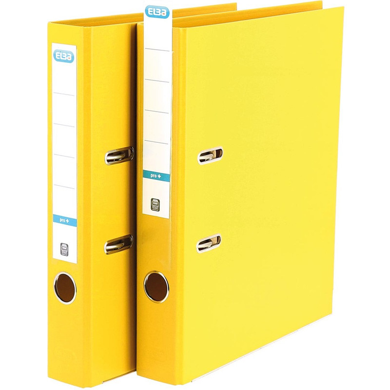 CLASSEUR ELBA SMART PRO A4 5CM D50 PP/PP Jaune