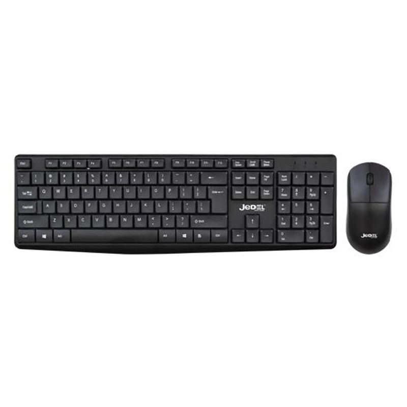 Ensemble Clavier & Souris Sans Fil Jedel WS790 Noir en Tunisie Ensemble Clavier & Souris Sans Fil Jedel WS790 Noir en Tunisie