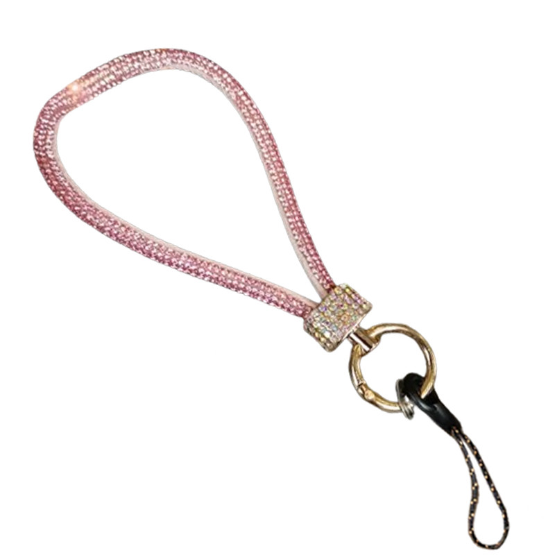 Chaine Smartphone En Strass 15cm Rose en Tunisie Chaine Smartphone En Strass 15cm Rose en Tunisie