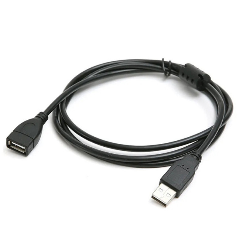 Rallonge USB 2.0 Mâle Vers Femelle 1.5M Noir en Tunisie