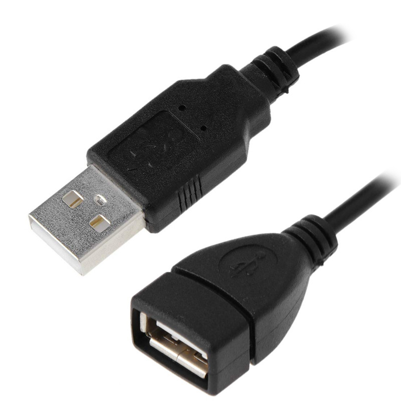 Rallonge USB 2.0 Mâle Vers Femelle 1.5M Noir en Tunisie